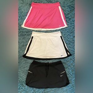 Bundle of 3 Nike tennis skirts
